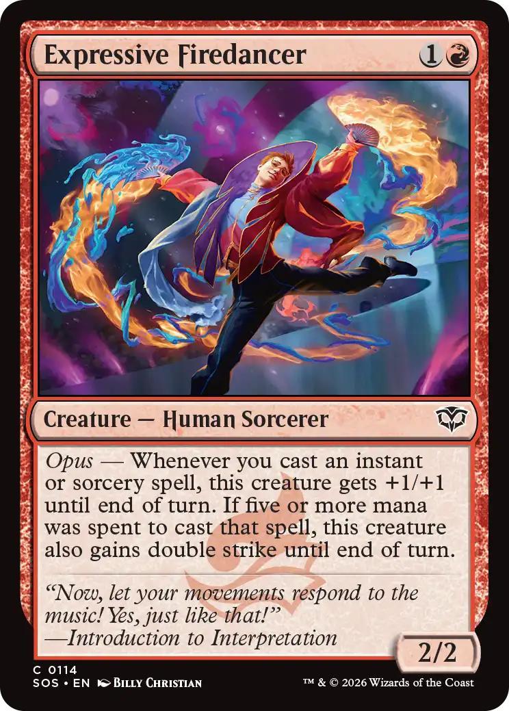 Expressive Firedancer [114] [Secrets of Strixhaven] [Non-Foil]