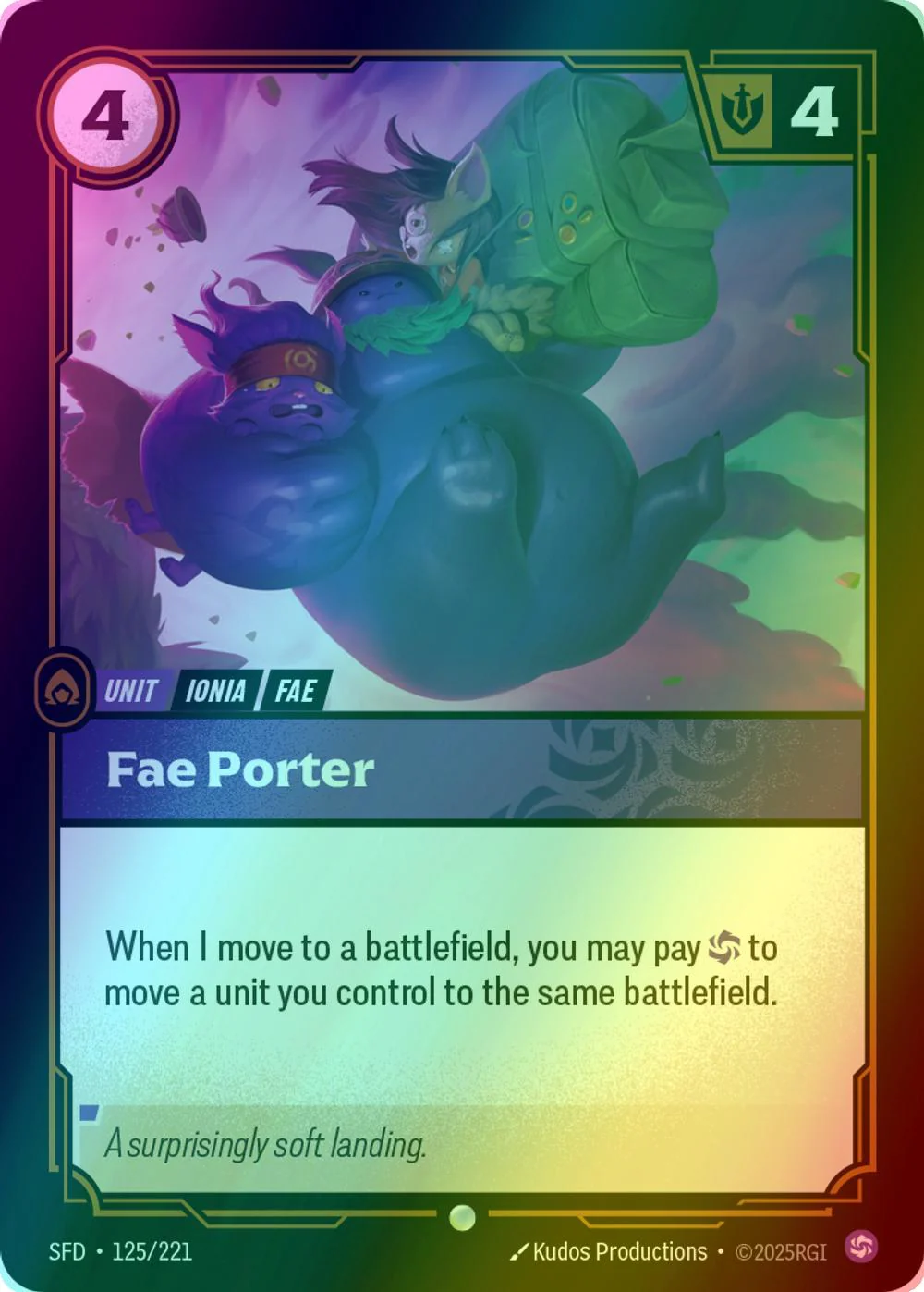 Fae Porter - 125/221 [Spiritforged] [Foil]