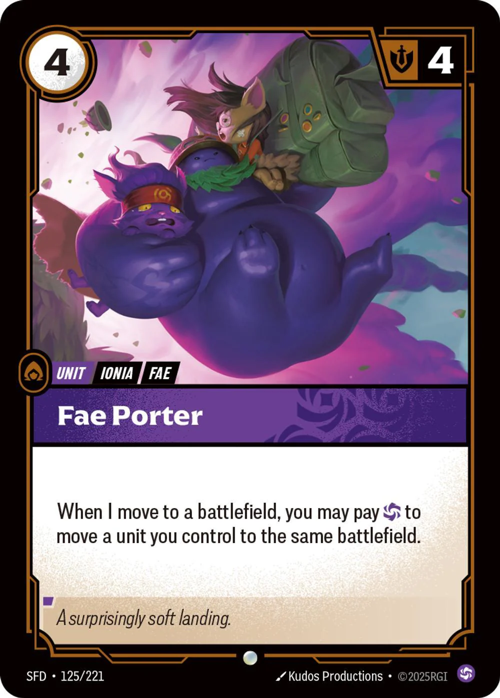Fae Porter - 125/221 [Spiritforged] [Non-Foil]