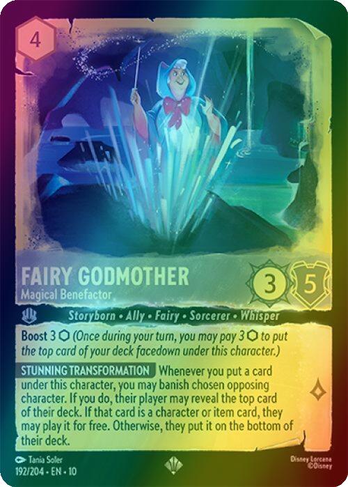 Fairy Godmother - Magical Benefactor - 192/204 [Whispers in the Well] [Holofoil]
