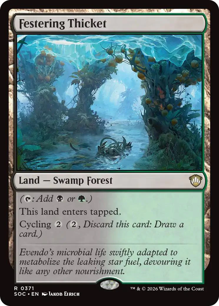 Festering Thicket [371] [Secrets of Strixhaven: Commander] [Non-Foil]
