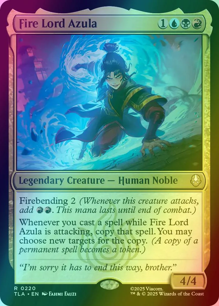 Fire Lord Azula [220] [Avatar: The Last Airbender] [Foil]