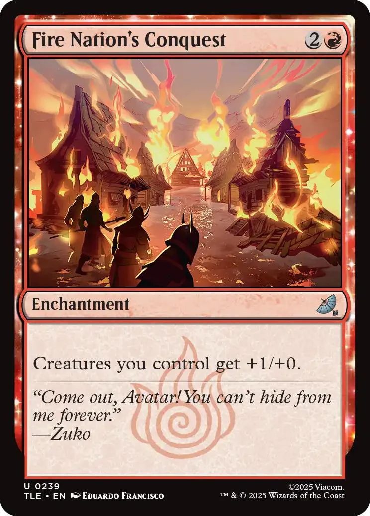 Fire Nation's Conquest [239] [Avatar: The Last Airbender Eternal] [Non-Foil]