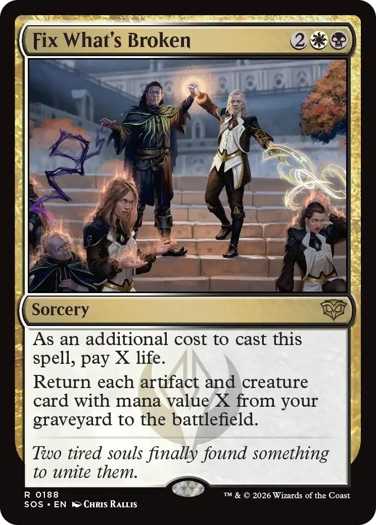 Fix What's Broken [188] [Secrets of Strixhaven] [Non-Foil]