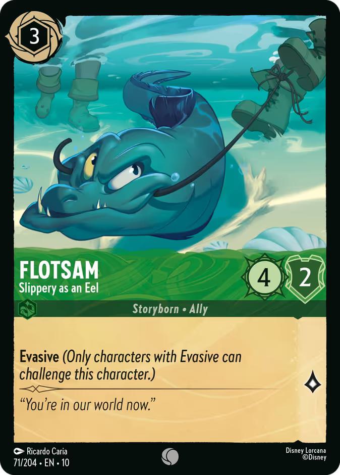 Flotsam - Slippery as an Eel - 71/204 [Whispers in the Well] [Non-Foil]
