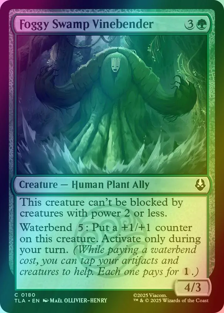 Foggy Swamp Vinebender [180] [Avatar: The Last Airbender] [Foil]
