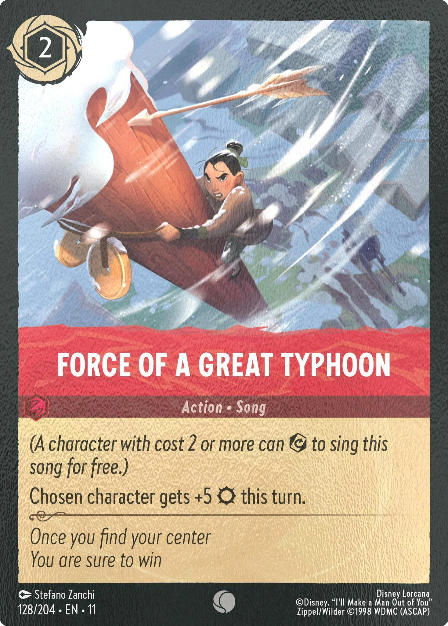 Force of a Great Typhoon - 128/204 [Winterspell] [Cold Foil]