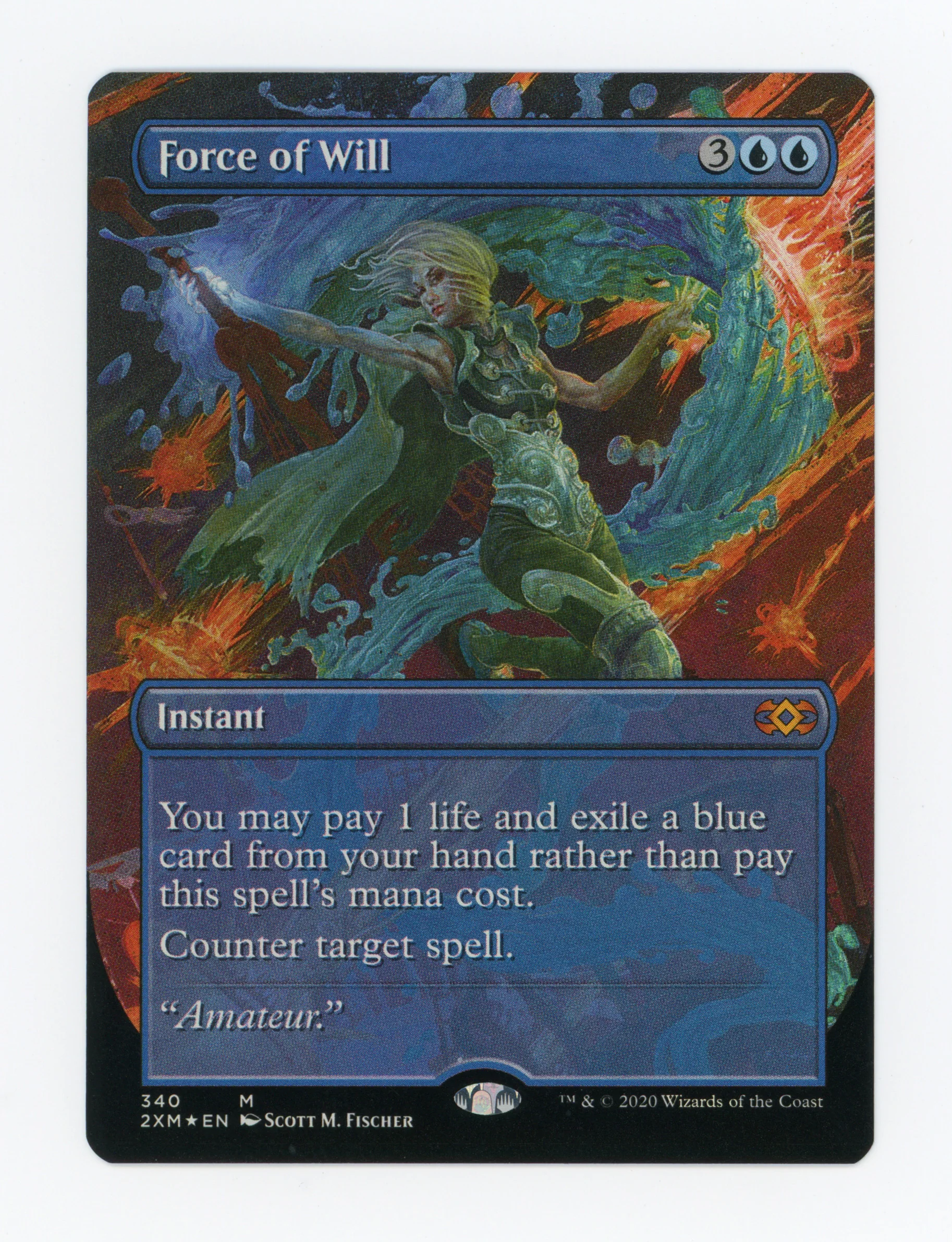 Force of Will — Borderless|Foil — ID 17121