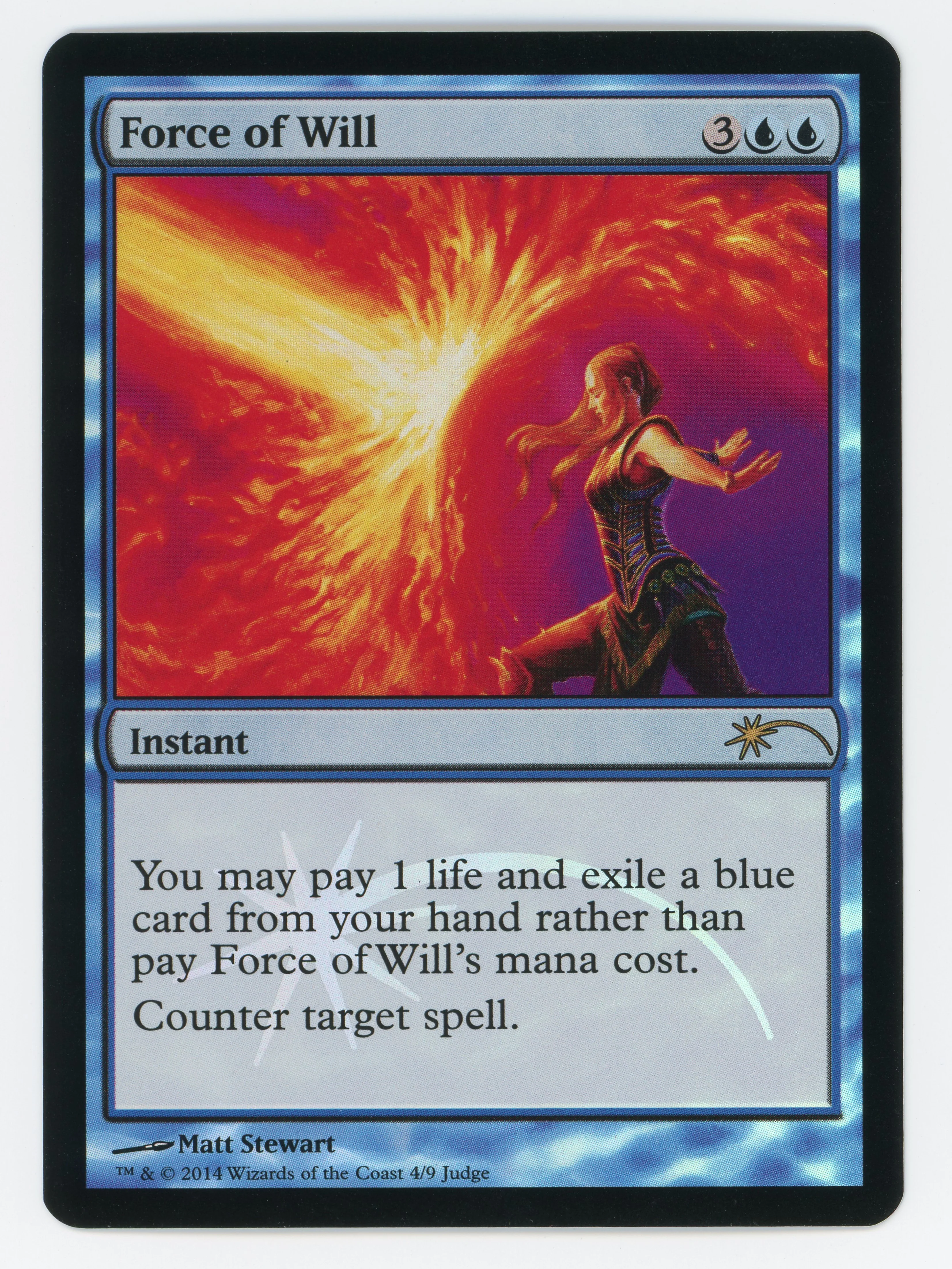 Force of Will — Foil — Scan 16041