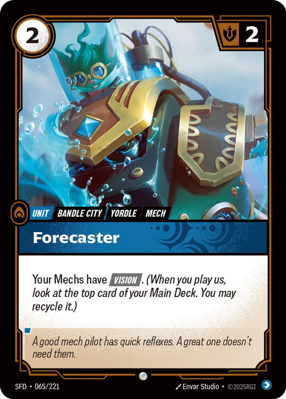 Forecaster - 065/221 [Spiritforged] [Non-Foil]
