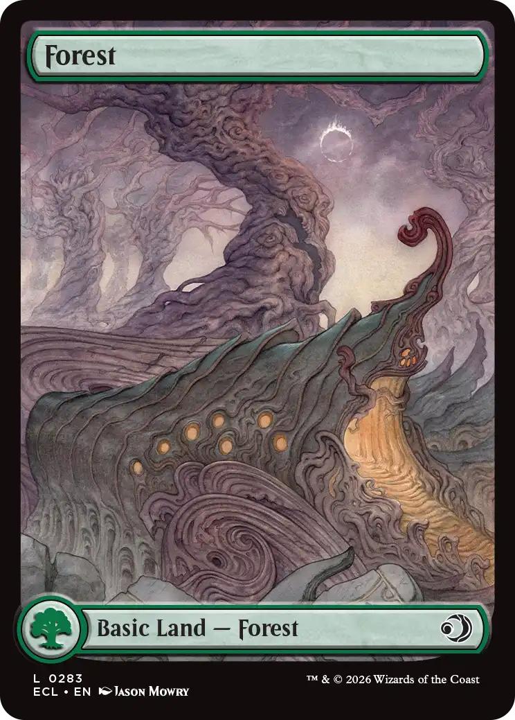 Forest [283] [Full Art] [Shadowmoor] [Lorwyn Eclipsed] [Non-Foil]
