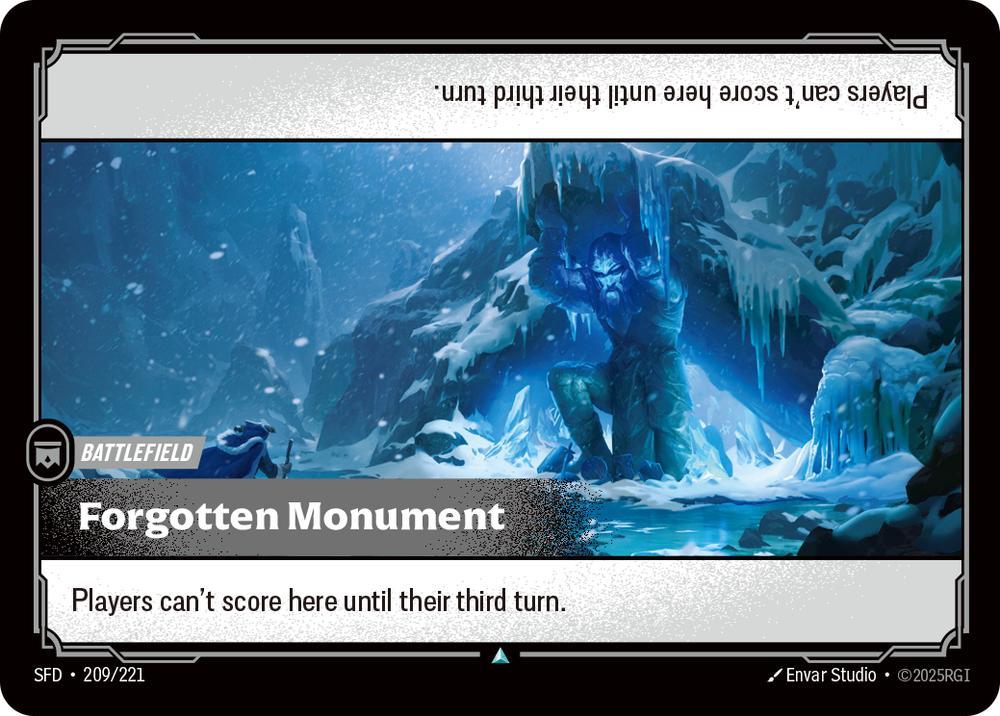 Forgotten Monument - 209/221 [Spiritforged] [Non-Foil]