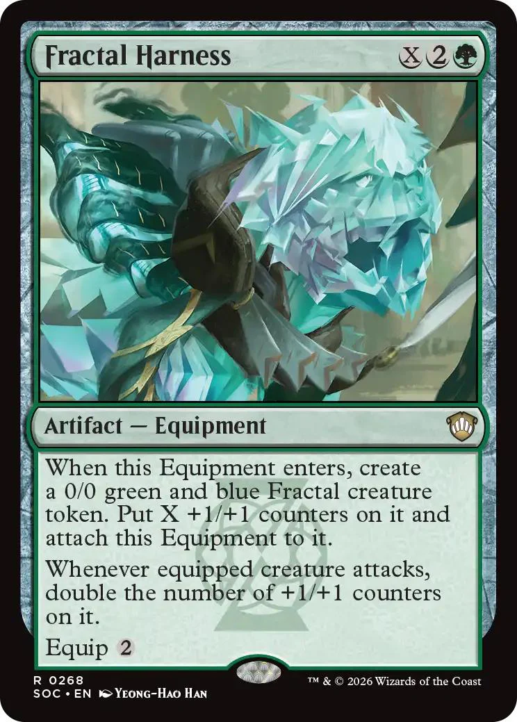 Fractal Harness [268] [Secrets of Strixhaven: Commander] [Non-Foil]