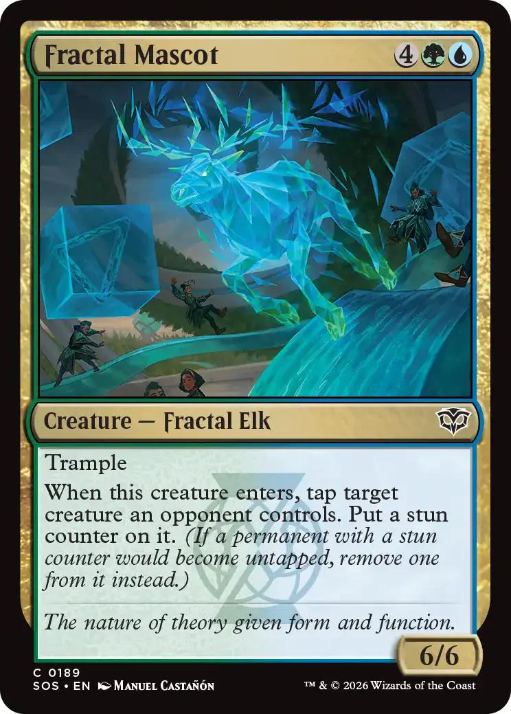 Fractal Mascot [189] [Secrets of Strixhaven] [Non-Foil]