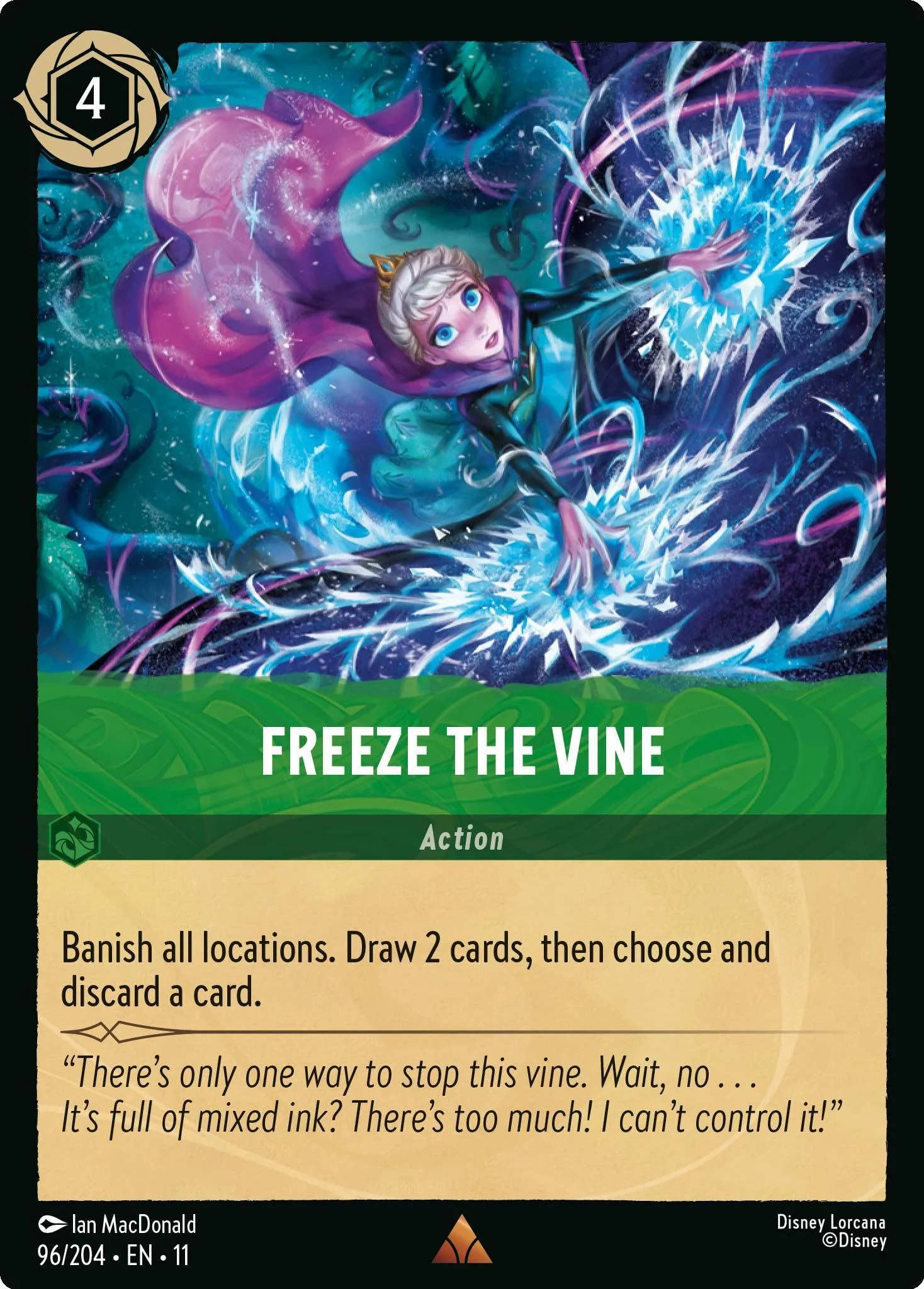 Freeze the Vine - 96/204 [Winterspell] [Non-Foil]