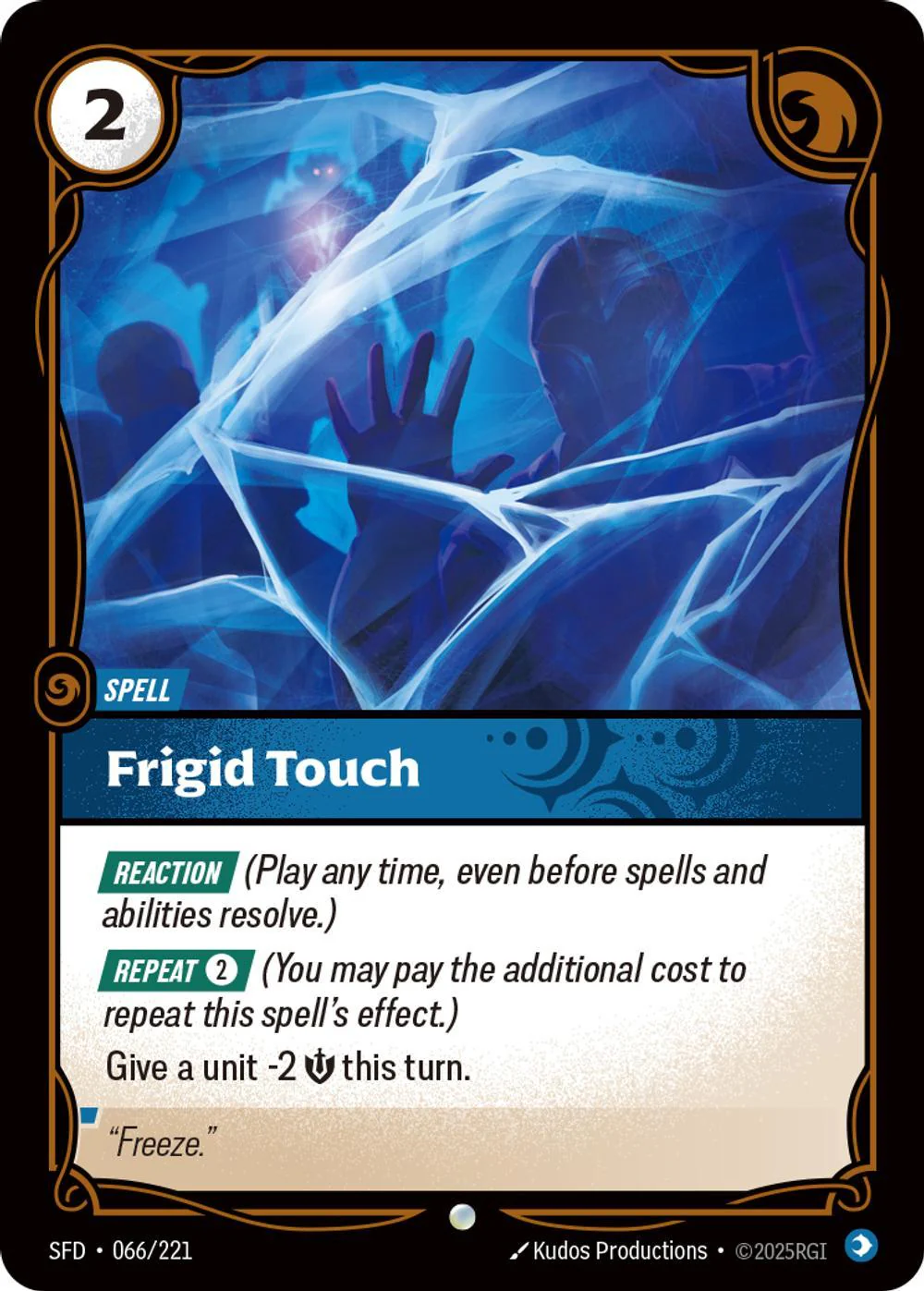 Frigid Touch - 066/221 [Spiritforged] [Non-Foil]