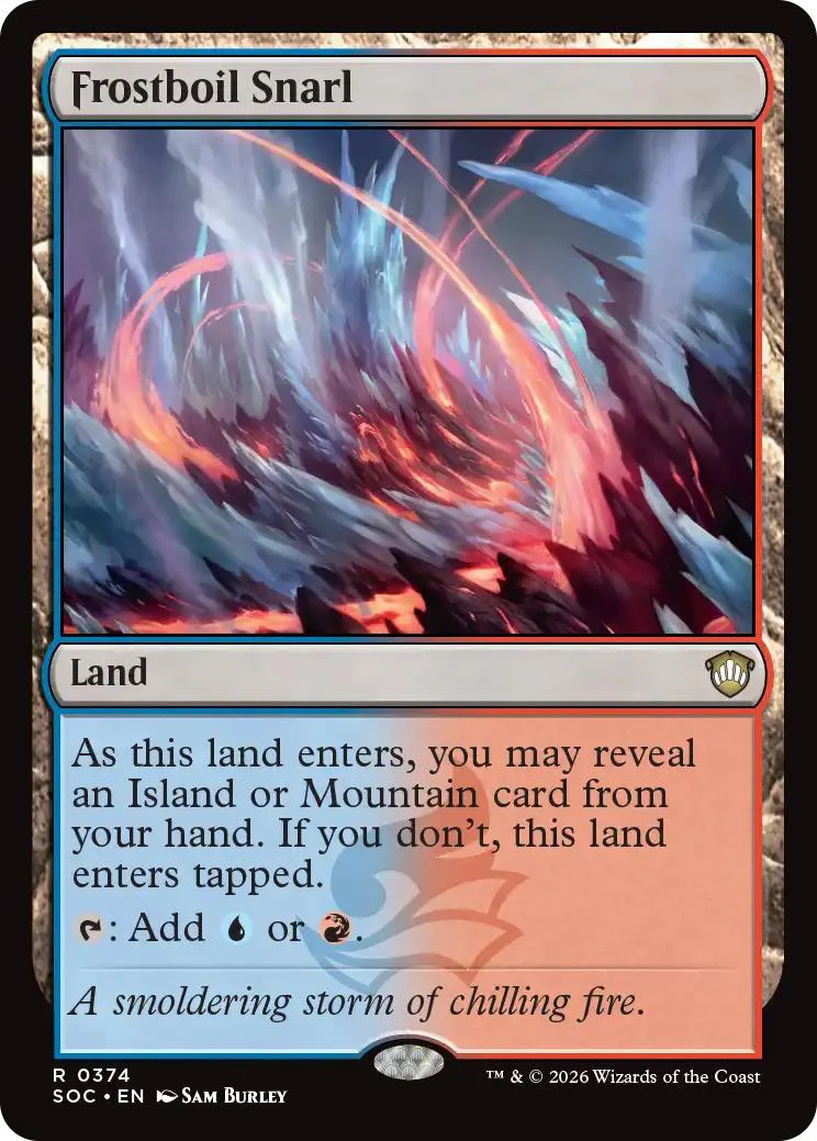 Frostboil Snarl [374] [Secrets of Strixhaven: Commander] [Non-Foil]