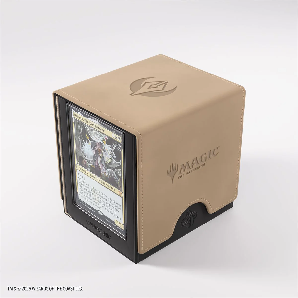Gamegenic MTG Art Sidekick Pro XL Deck Box - 100+ - Secrets Of Strixhaven - Silverquill