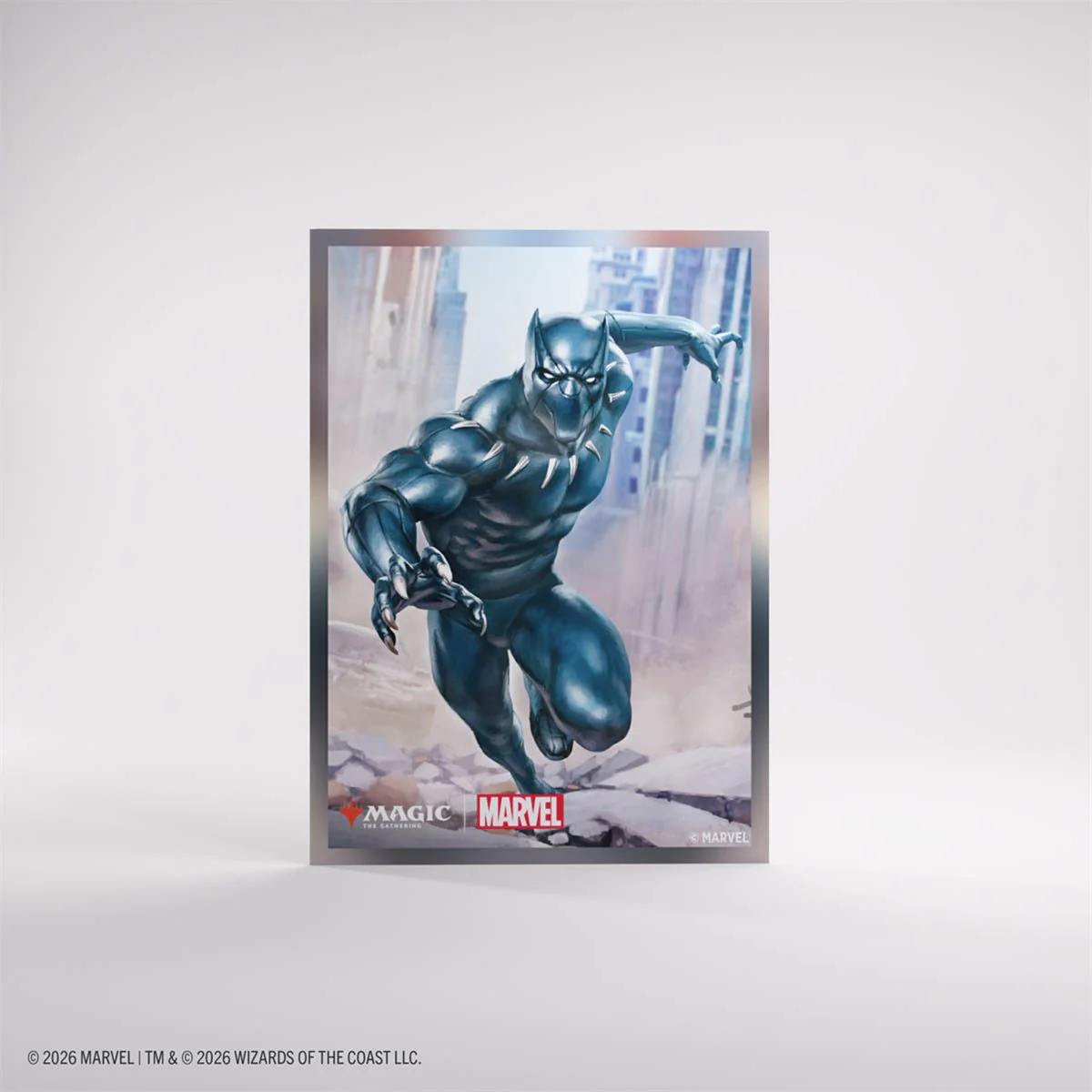 Gamegenic MTG Premium Art Sleeves - Standard Size - 105ct - Marvel Super Heroes - Black Panther - Image 2