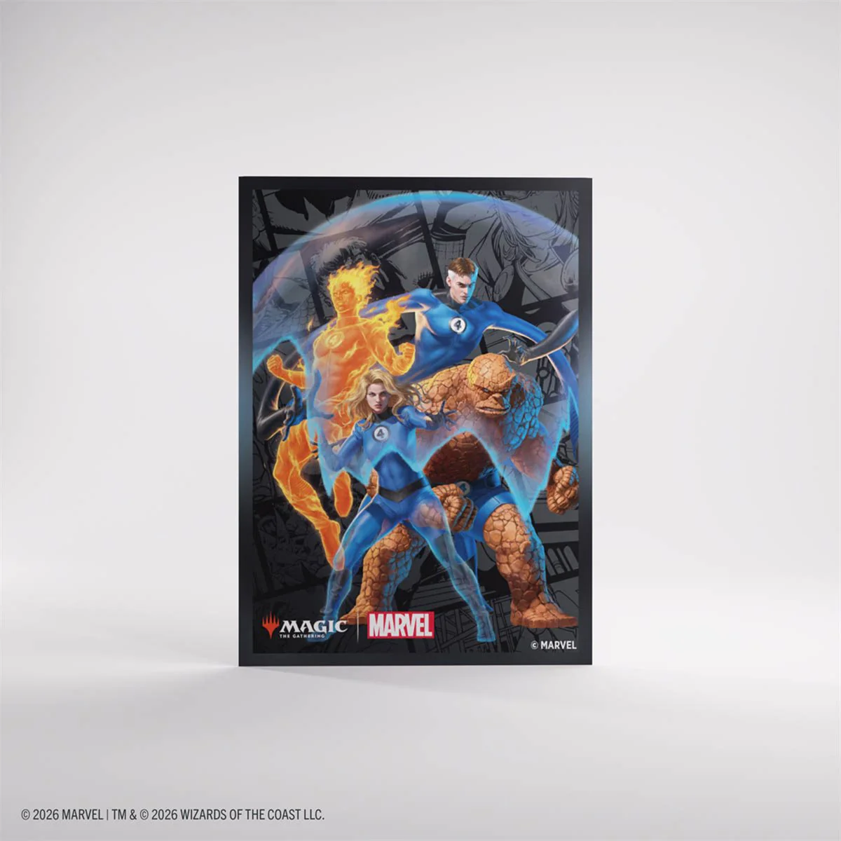 Gamegenic MTG Premium Art Sleeves - Standard Size - 105ct - Marvel Super Heroes - Fantastic Four - Image 2