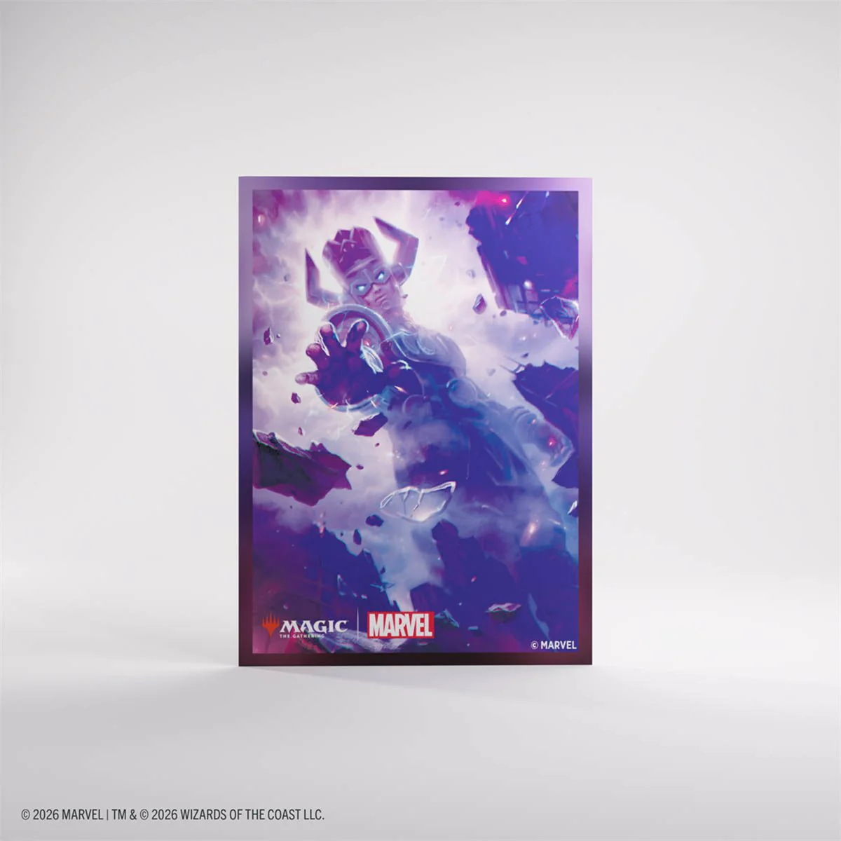 Gamegenic MTG Premium Art Sleeves - Standard Size - 105ct - Marvel Super Heroes - Galactus - Image 2