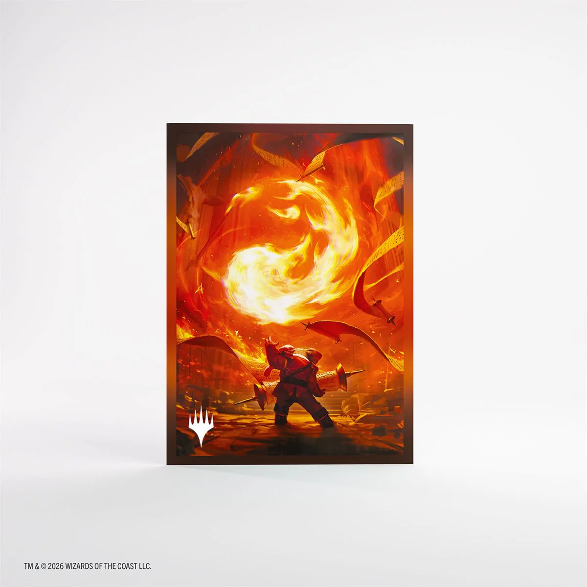 Gamegenic MTG Premium Art Sleeves - Standard Size - 105ct - Secrets Of Strixhaven - Mountain