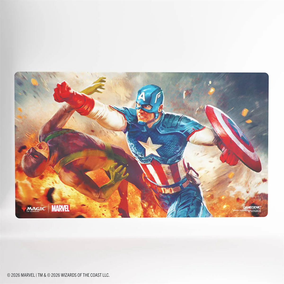 Gamegenic MTG Prime Playmat - Marvel Super Heroes - Captain America Super Soldier