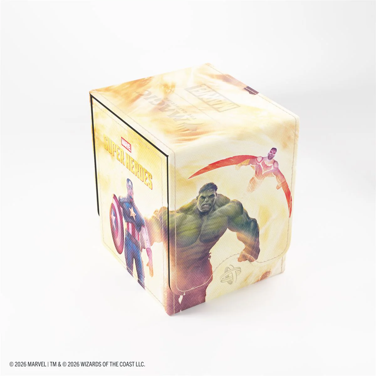 Gamegenic MTG Squire Plus XL Deck Box - 100+ - Marvel Super Heroes - Portal