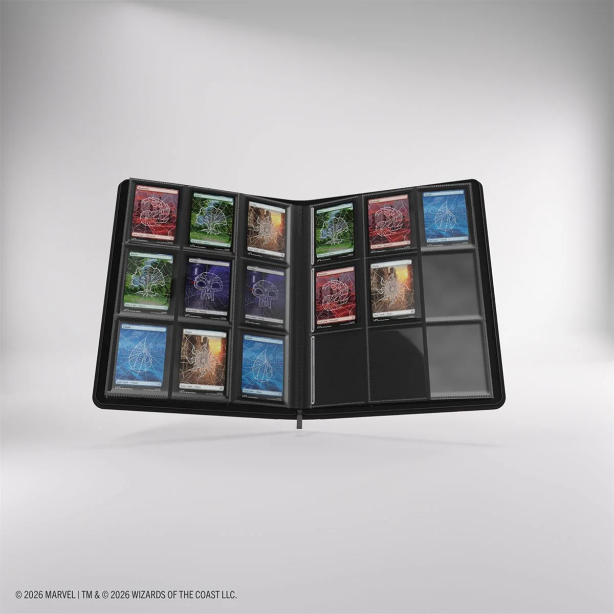 Gamegenic MTG Zip-Up Album - 18-Pocket - Marvel Super Heroes - Captain America and Black Panther - Image 2
