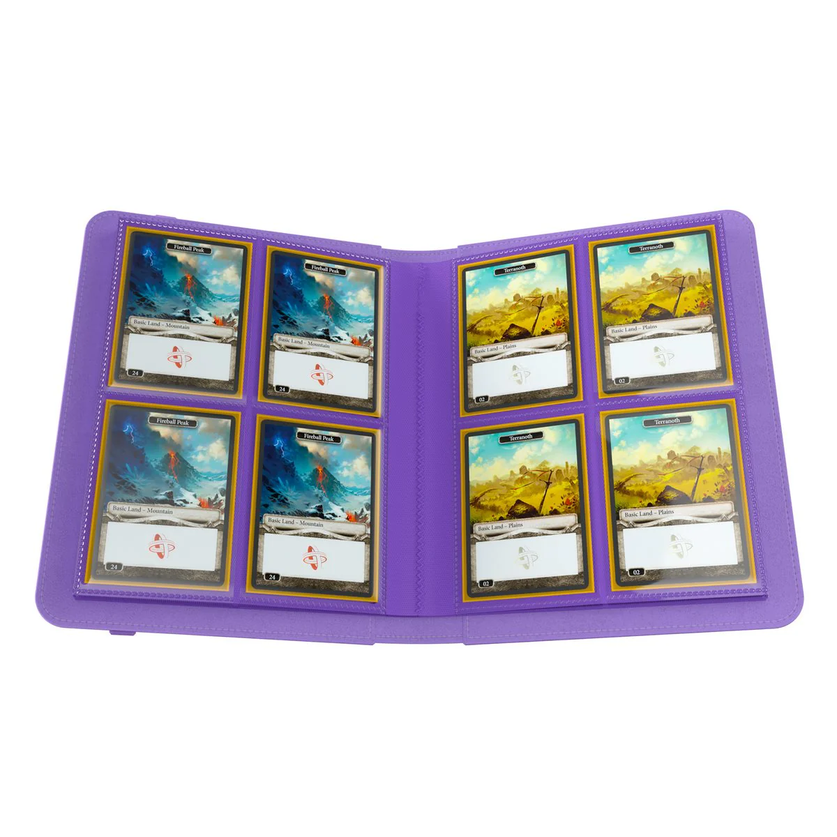 Gamegenic - Prime Album - 4-Pocket - Purple - Image 2
