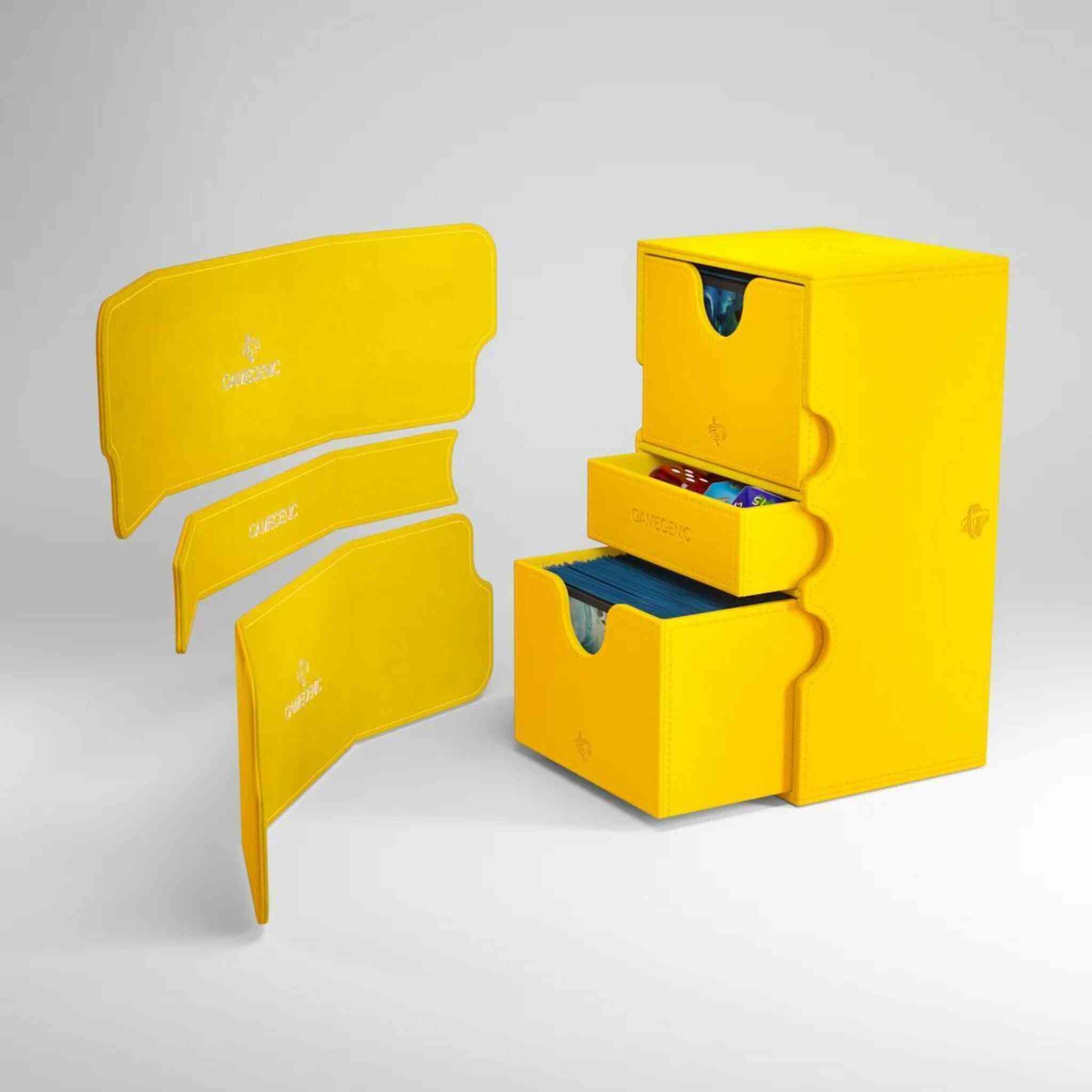 Gamegenic Stronghold XL Convertible Deck Box - 200+ - Yellow - Image 2
