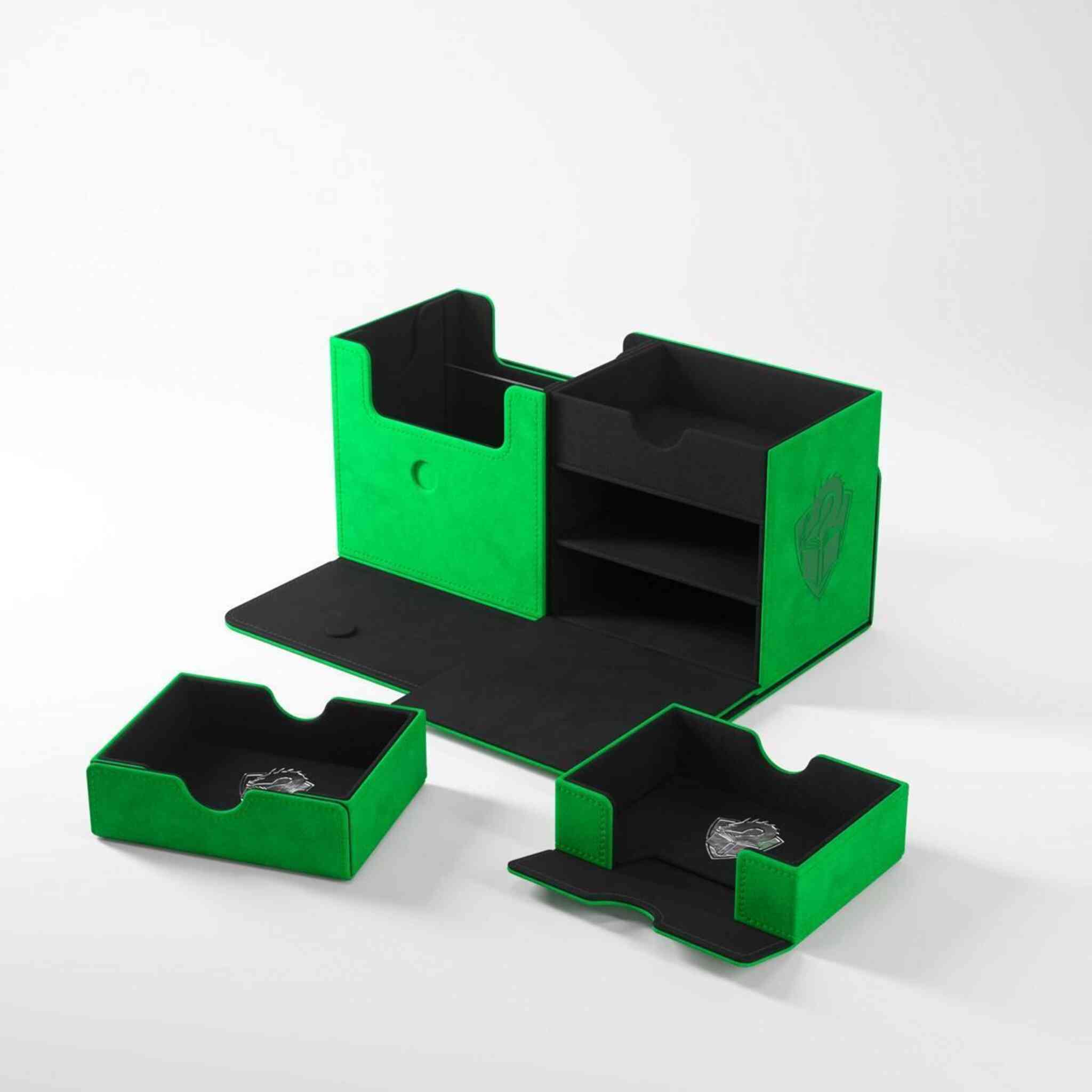 Gamegenic The Academic XL Tolarian Edition Deck Box - 133+ - Community Choice Green/Black - Image 2