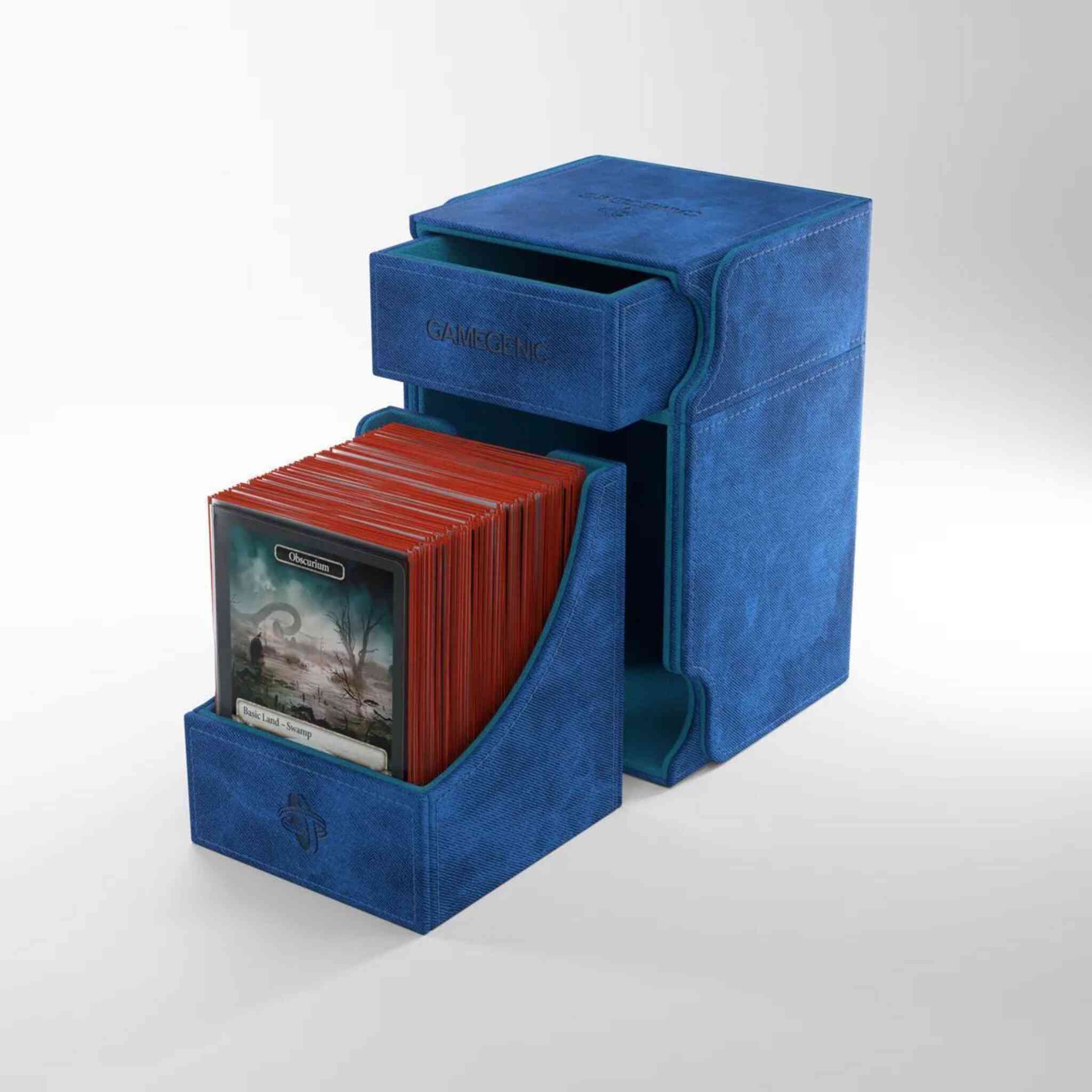 Gamegenic Watchtower XL Convertible Deck Box - 100+ - Blue - Image 2