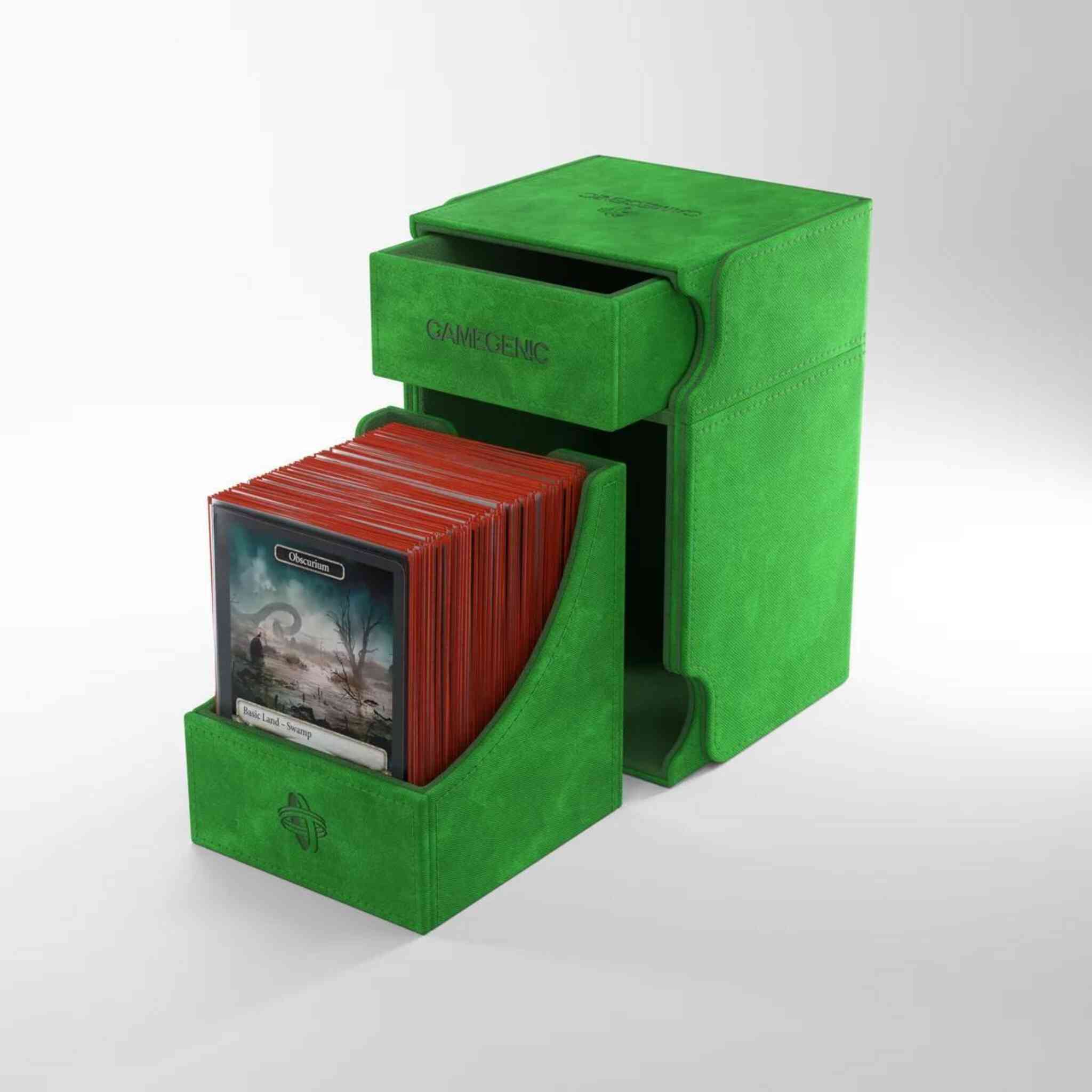 Gamegenic Watchtower XL Convertible Deck Box - 100+ - Green - Image 2