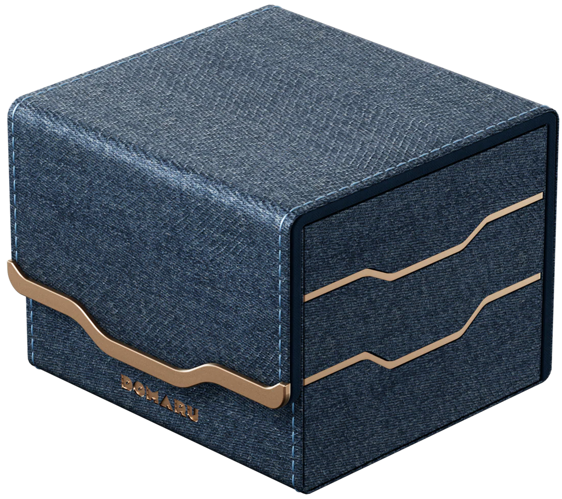 Gatherer's Tavern DOMARU Armory Horizon Deck Box - 100+ - Lazulite