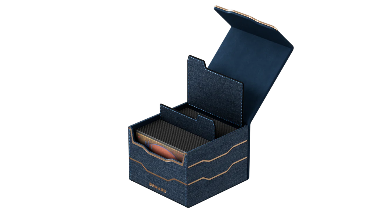 Gatherer's Tavern DOMARU Armory Horizon Deck Box - 130+ - Lazulite - Image 2