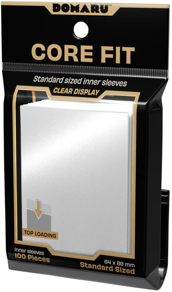Gatherer's Tavern DOMARU Core Fit Sleeves - Standard Size - 100ct - Clear