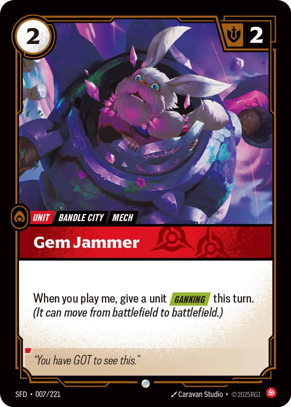 Gem Jammer - 007/221 [Spiritforged] [Non-Foil]