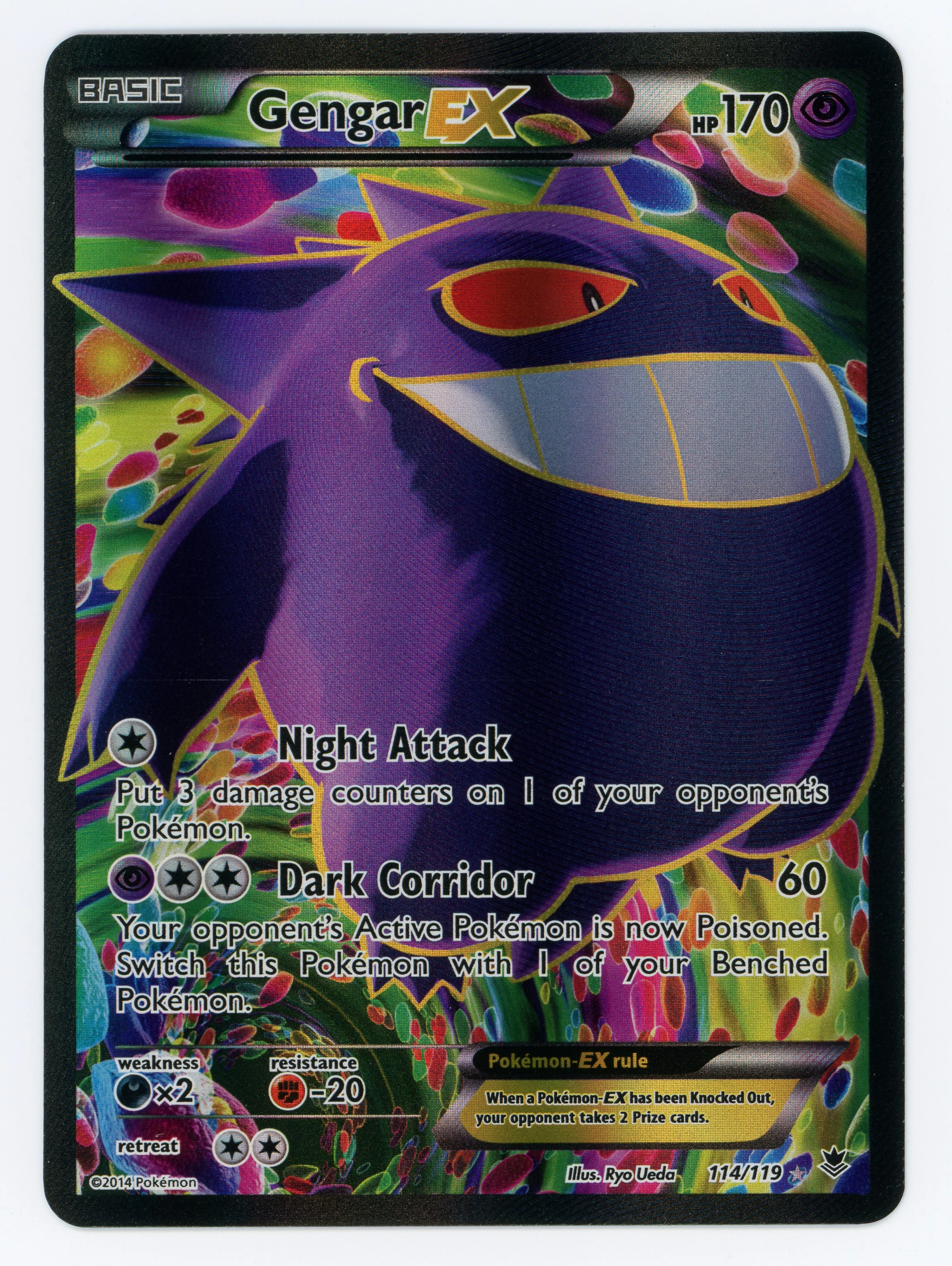 Gengar-EX — Rare Ultra — Scan 16031