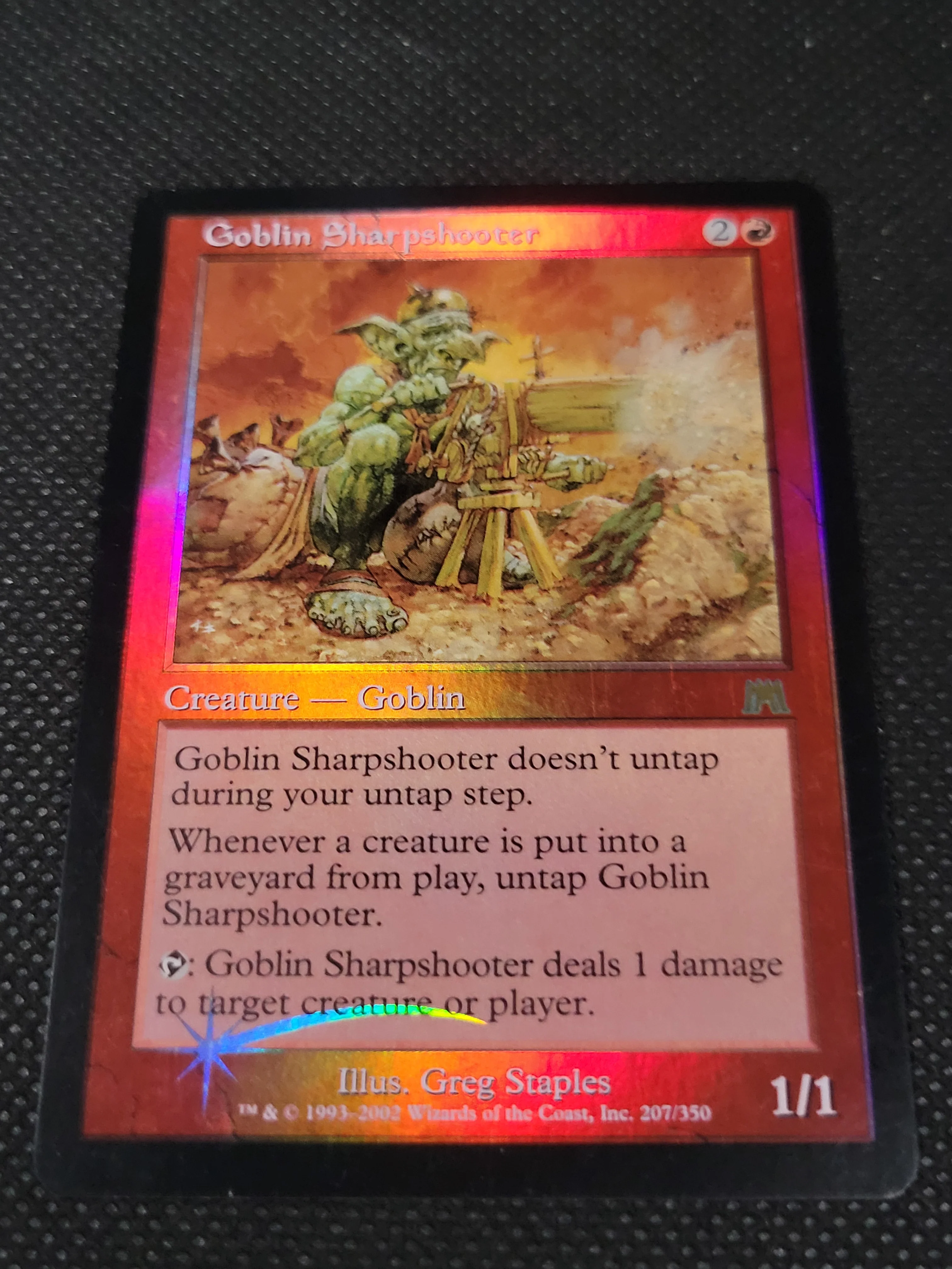Goblin Sharpshooter — Damaged|Foil — ID 17288 - Image 3