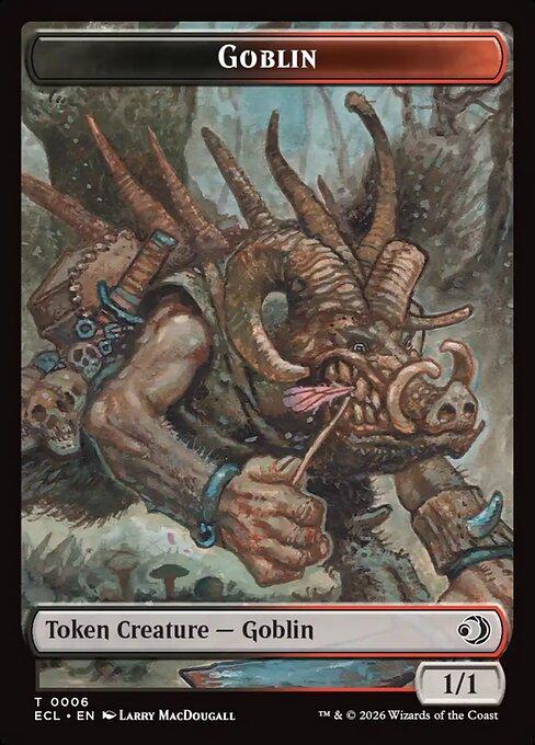 Faerie Token (05) // Goblin Token (06) [Lorwyn Eclipsed: Tokens] [Non-Foil] - Image 2