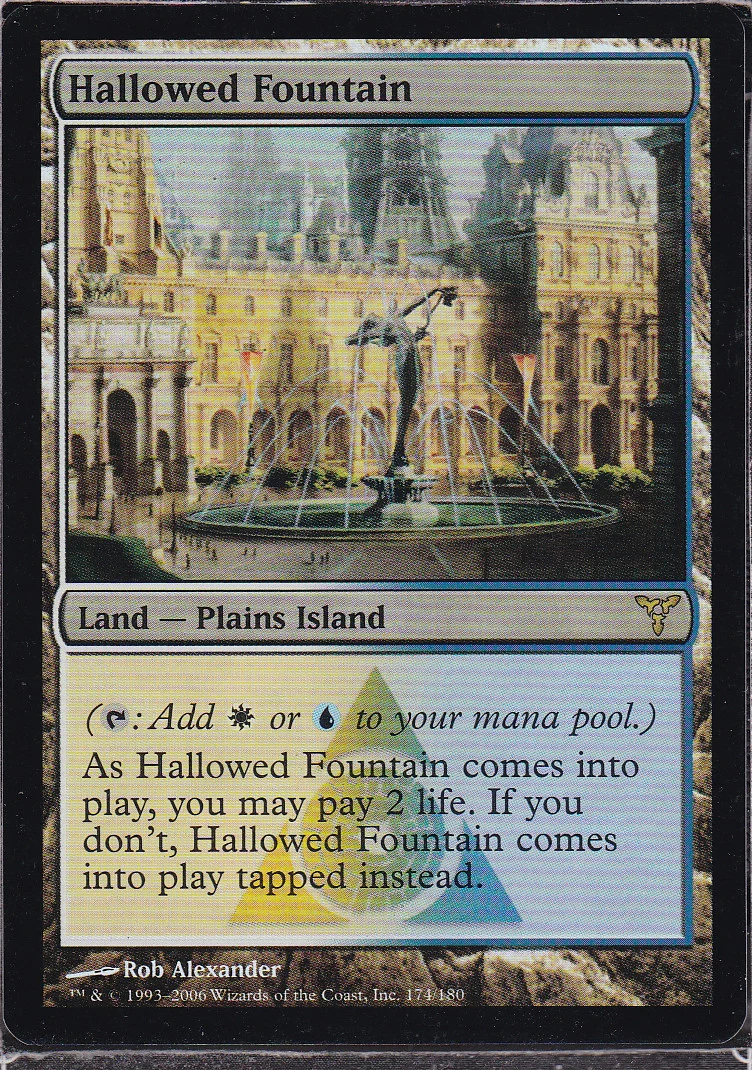Hallowed Fountain - Foil - Scan 12450