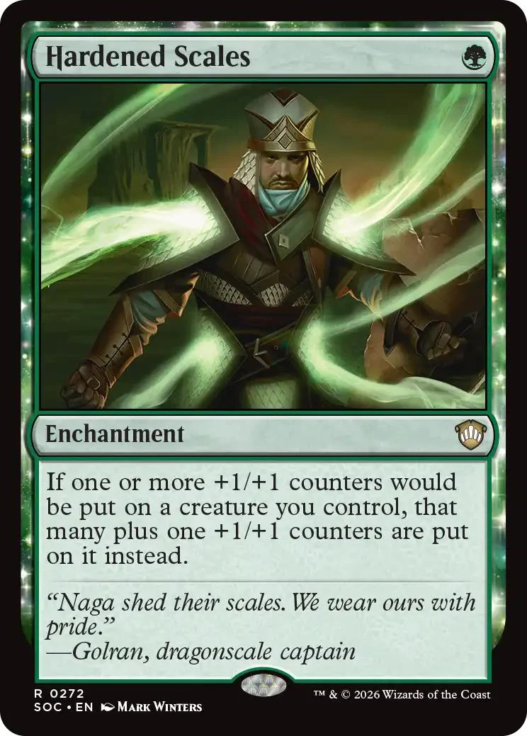 Hardened Scales [272] [Secrets of Strixhaven: Commander] [Non-Foil]