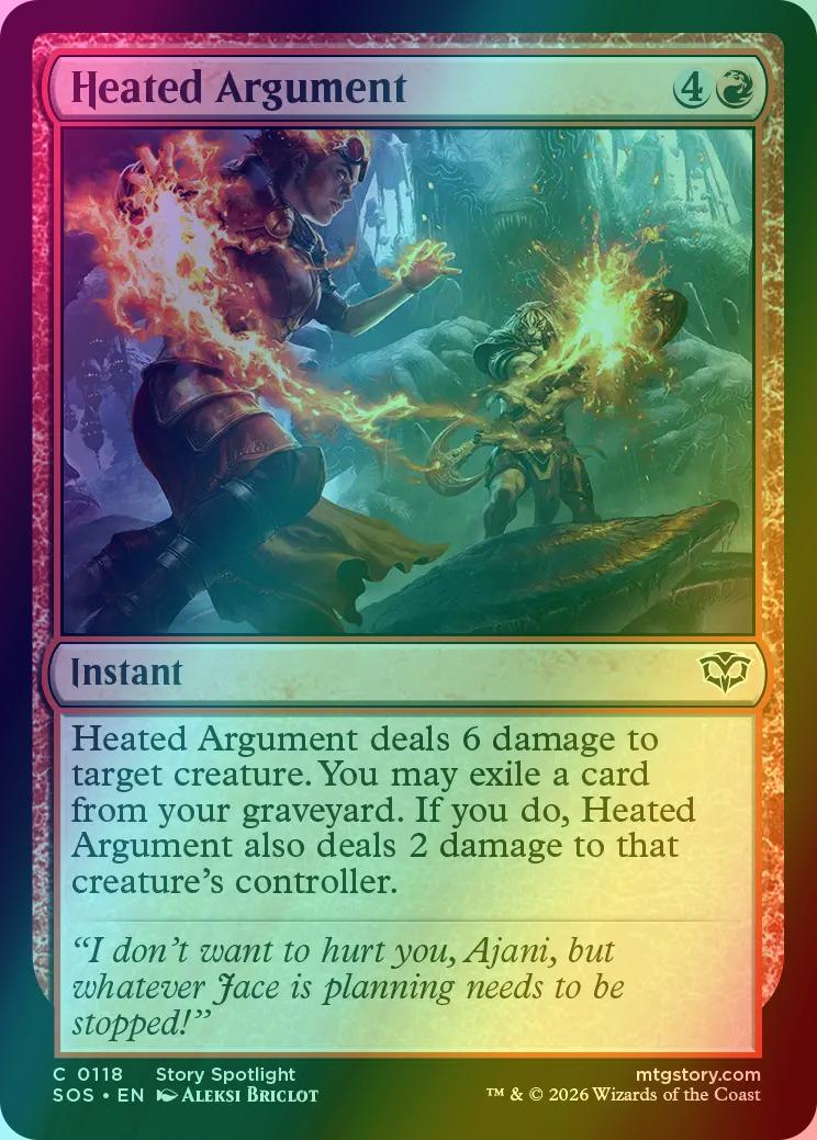 Heated Argument [118] [Secrets of Strixhaven] [Foil]