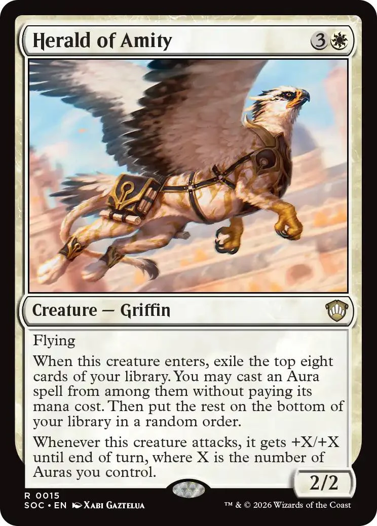Herald of Amity [15] [Secrets of Strixhaven: Commander] [Non-Foil]