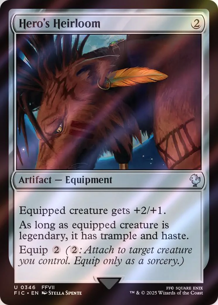 Hero's Heirloom [346] [FINAL FANTASY: Commander] [Surge Foil]