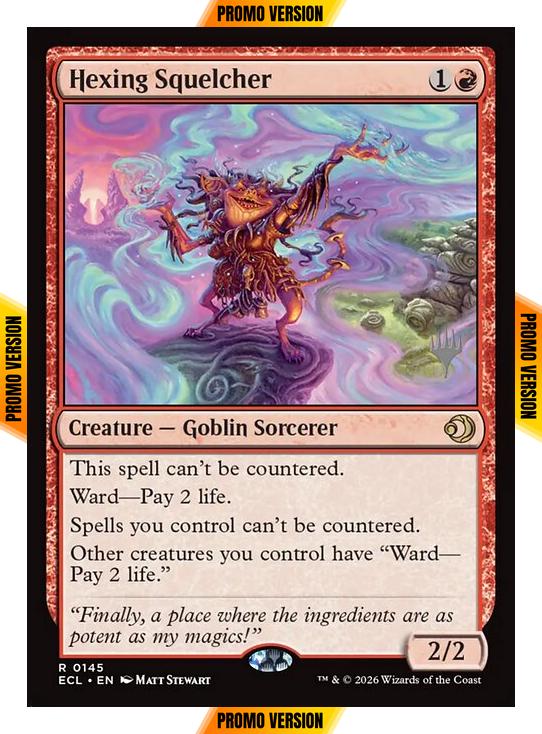 Hexing Squelcher [145p] [Promo Pack] [Lorwyn Eclipsed: Promos] [Non-Foil]