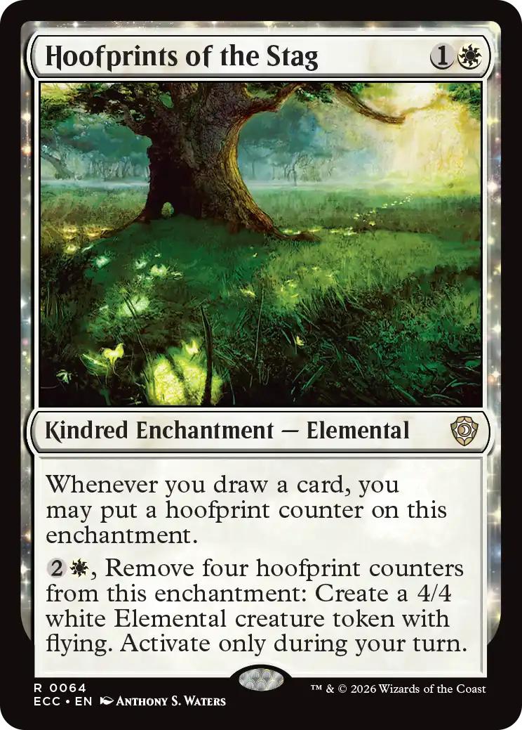 Hoofprints of the Stag [64] [Lorwyn Eclipsed: Commander] [Non-Foil]