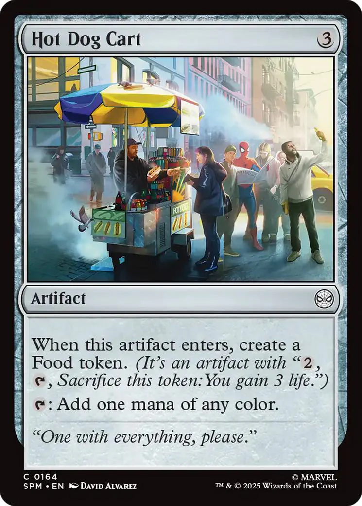 Hot Dog Cart [164] [Marvel's Spider-Man] [Non-Foil]