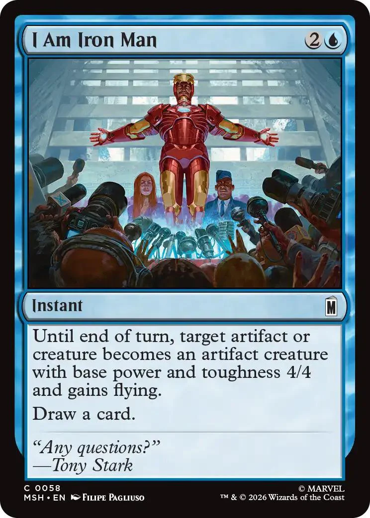 I Am Iron Man [58] [Marvel Super Heroes] [Non-Foil]